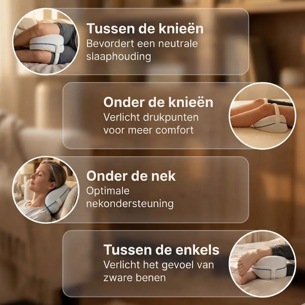 CloudAlign™ – Bevordert een Neutrale Slaaphouding - Vaanza