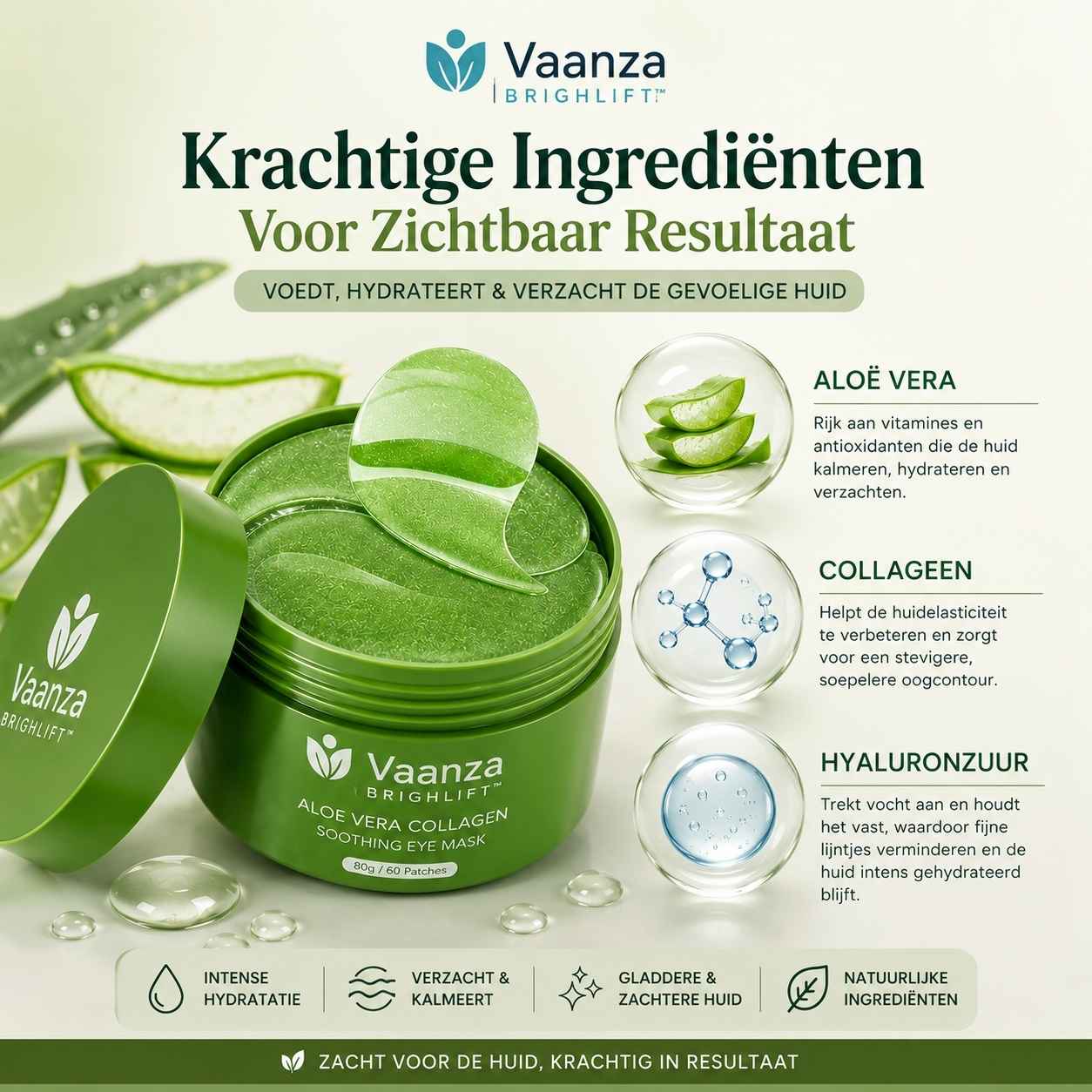 Vaanza BrightLift™ -  Voor een Frisse blik Zonder Wallen