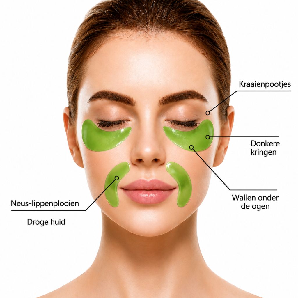 BrightLift™ | Collageen Hydrogel Oogpatches - Vaanza