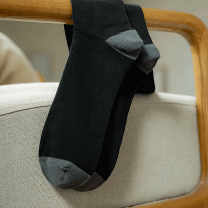 Midnight Blend Compressiesokken – Ondersteuning die je Voelt, Comfort dat Blijft - Vaanza