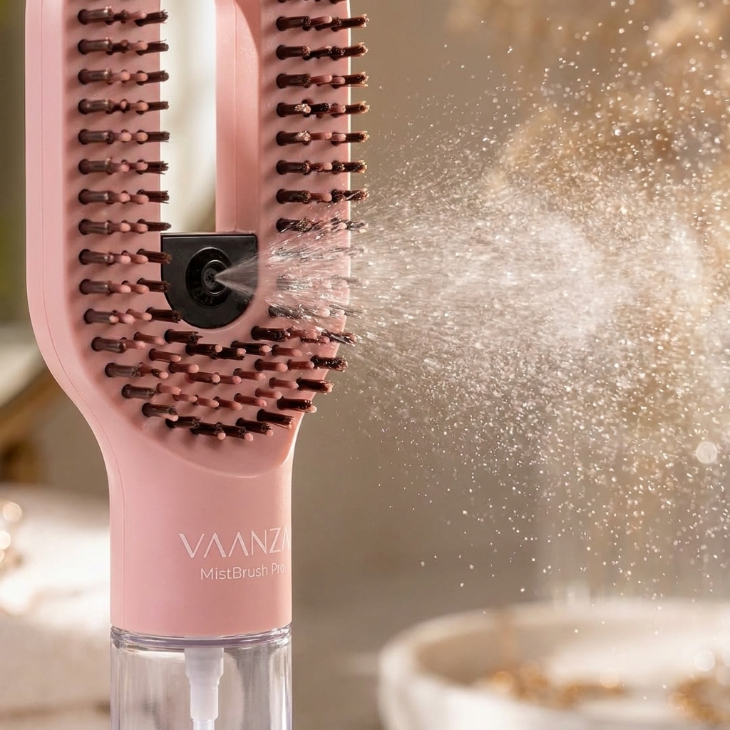 Vaanza MistBrush Pro fijne nevel demonstratie