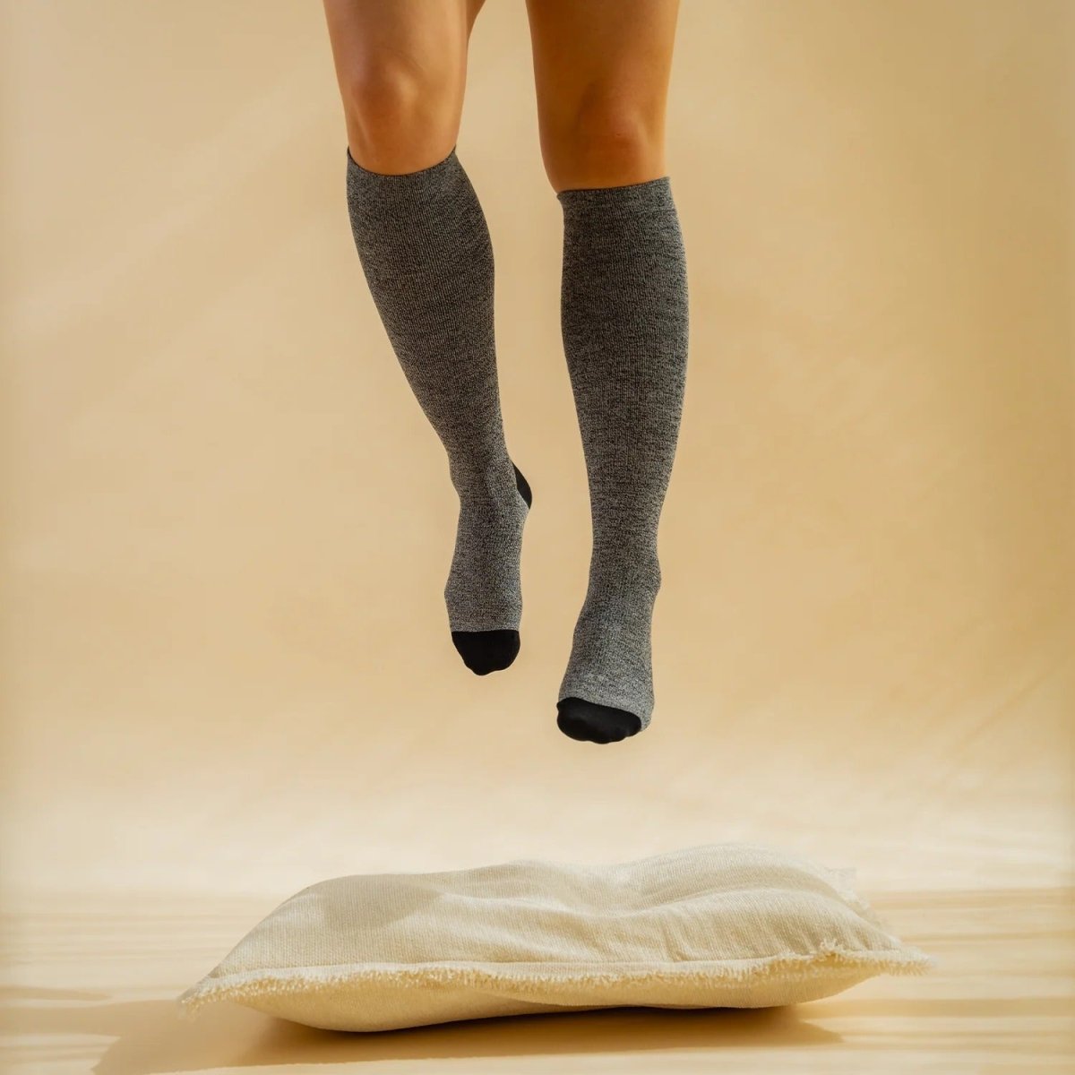 Midnight Blend Compressiesokken – Ondersteuning die je Voelt, Comfort dat Blijft - Vaanza