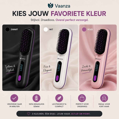 Lustréa Pro™ - Draadloze Stijl Borstel