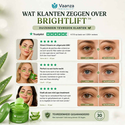 Vaanza BrightLift™ -  Voor een Frisse blik Zonder Wallen
