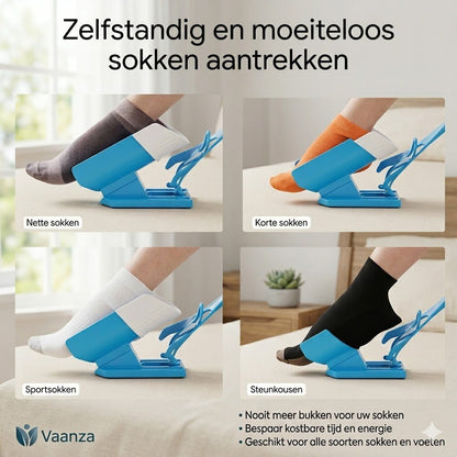 SockEasy Slider – Trek Moeiteloos Je Sokken Aan Zonder Bukken of Gedoe - Vaanza